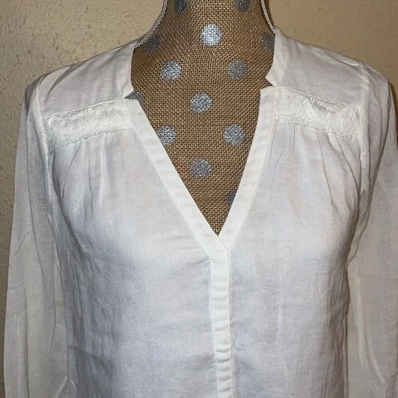 CALYPSO adorable white blouse XS - Picture 3 of 7